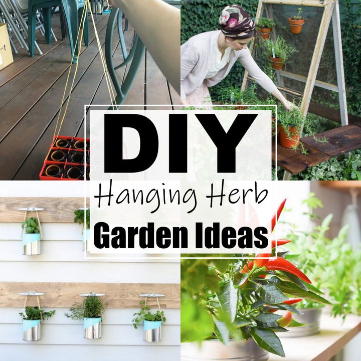 28 DIY Hanging Herb Garden Ideas For Your Home