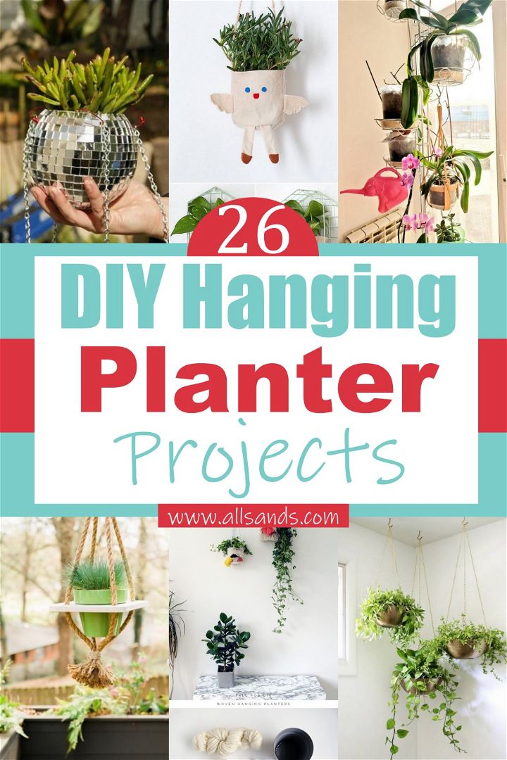 26 DIY Hanging Planter Ideas For Indoor