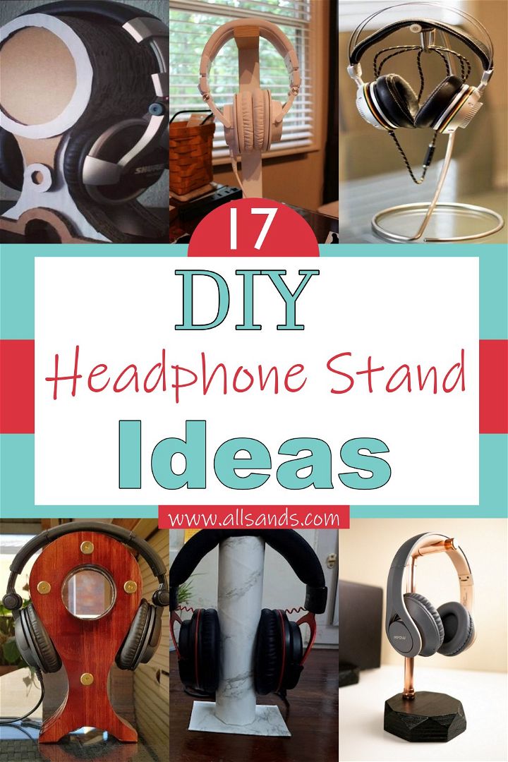 DIY Headphone Stand Ideas 1