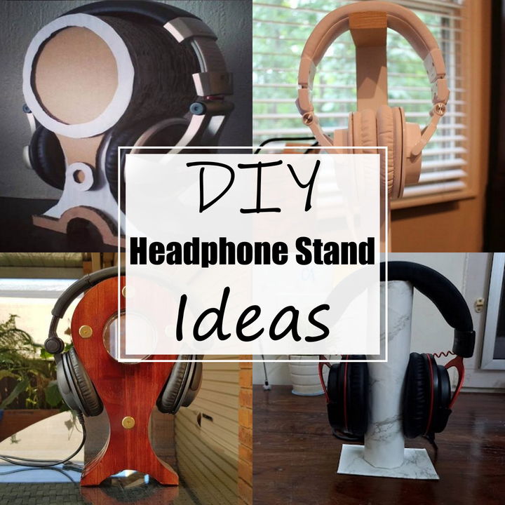 DIY Headphone Stand Ideas