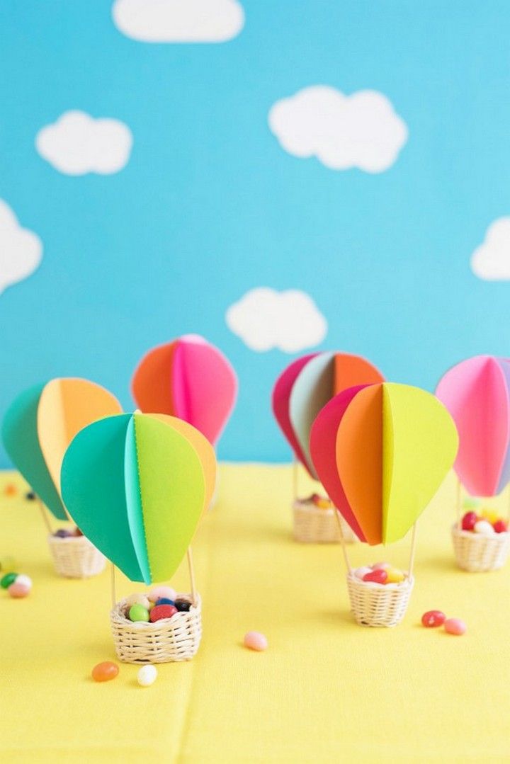 DIY Hot Air Balloon Favors