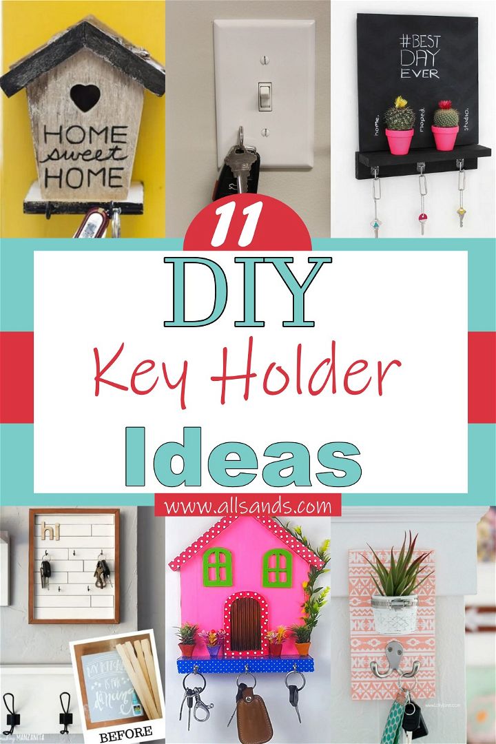 DIY Key Holder Ideas 1