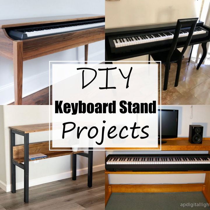 10 DIY Keyboard Stand Projects For Musicians
