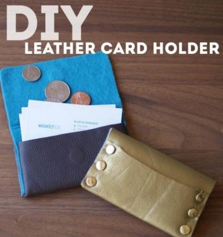 Leather Card keeper 