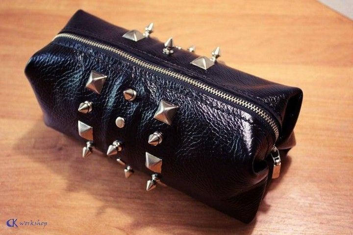 Leather Bag For Biker