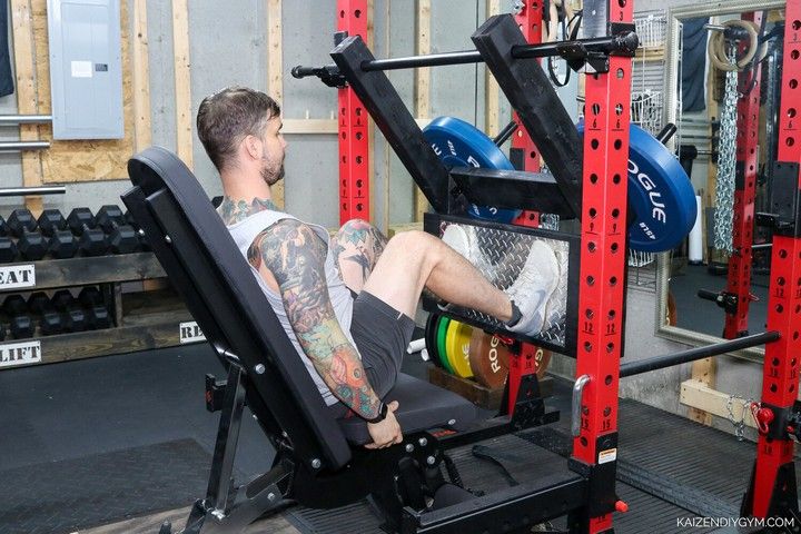 Leg Press Attachment For Rack