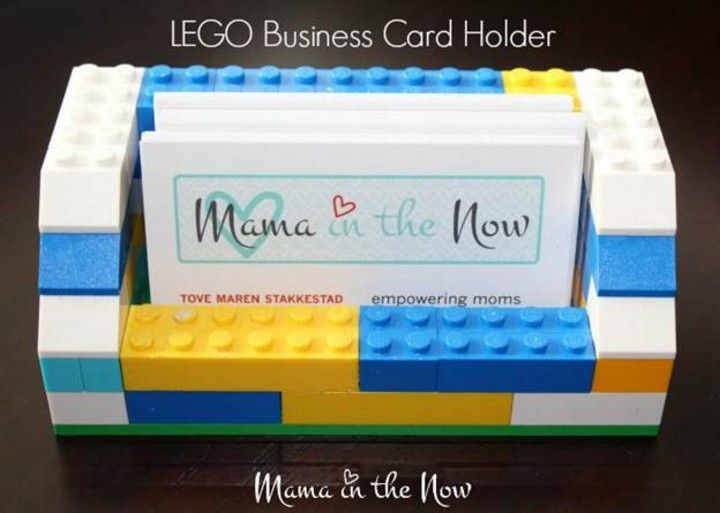 DIY Lego Business Card Holder
