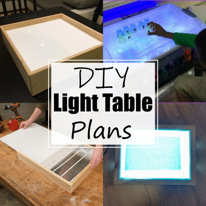 27 Best DIY Light Table Plans For Home Decoration