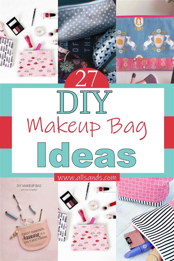 DIY Makeup Bag Ideas 1