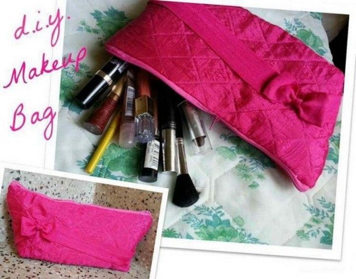 27 DIY Makeup Bag Ideas Blessing For Ladies - All Sands