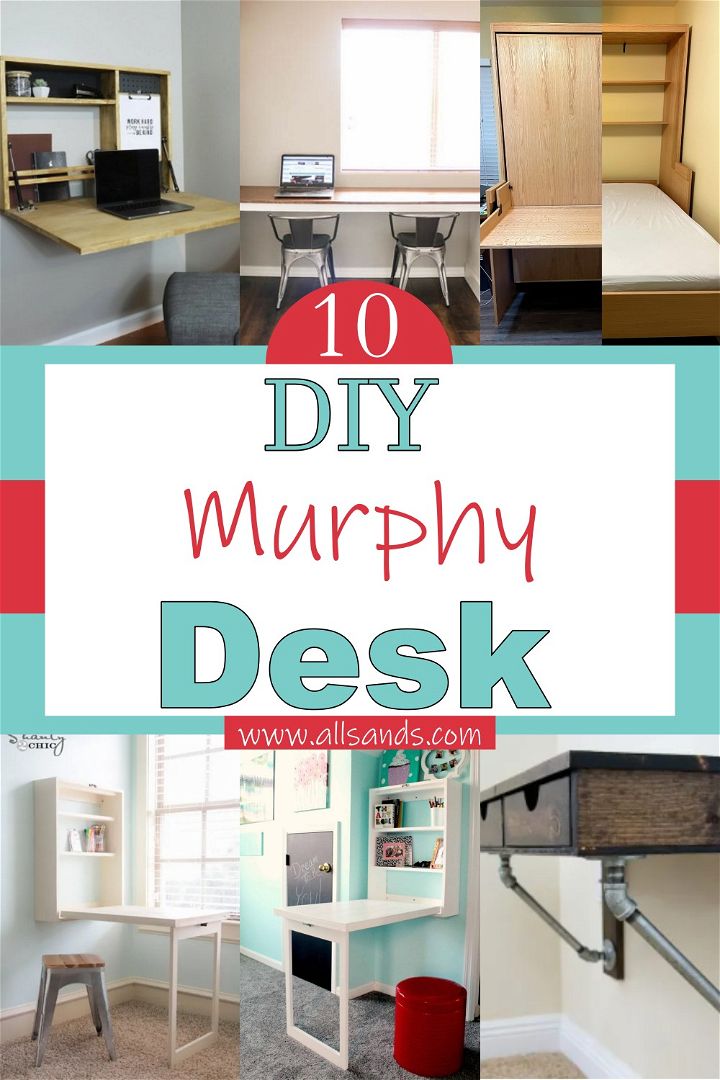 DIY Murphy Desk 2