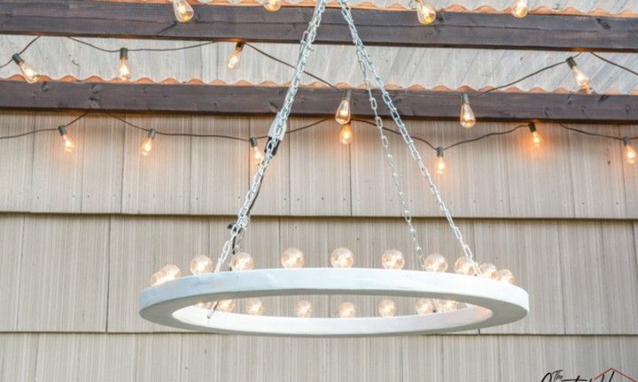 DIY Outdoor Chandelier 1