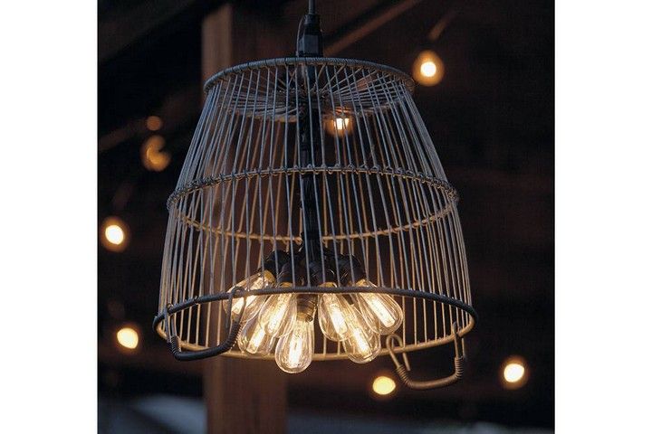 DIY Outdoor Chandeliers