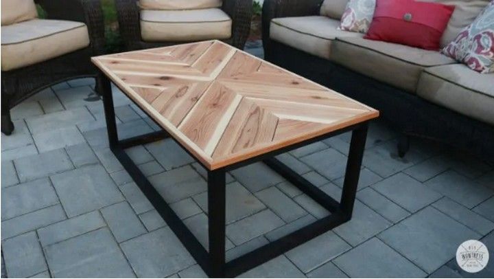  Chevron style Table