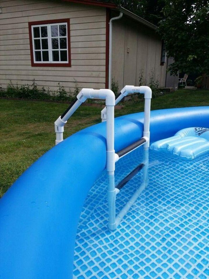 DIY PVC Pool Ladder