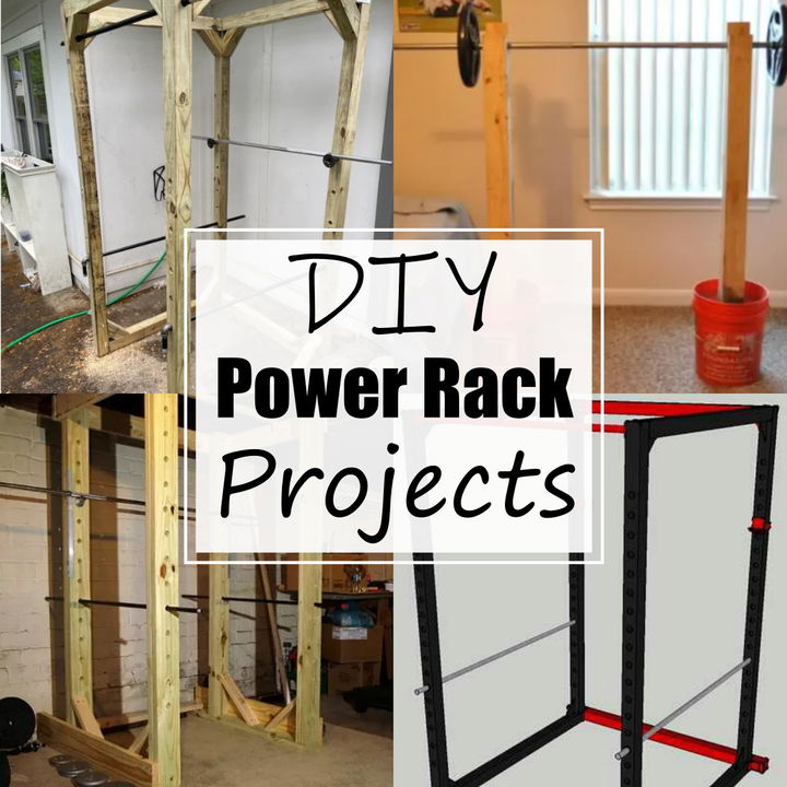 13 DIY Power Rack Projects or Home Gym
