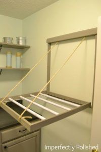 15 DIY Drying Rack Projects For Laundry Room - All Sands