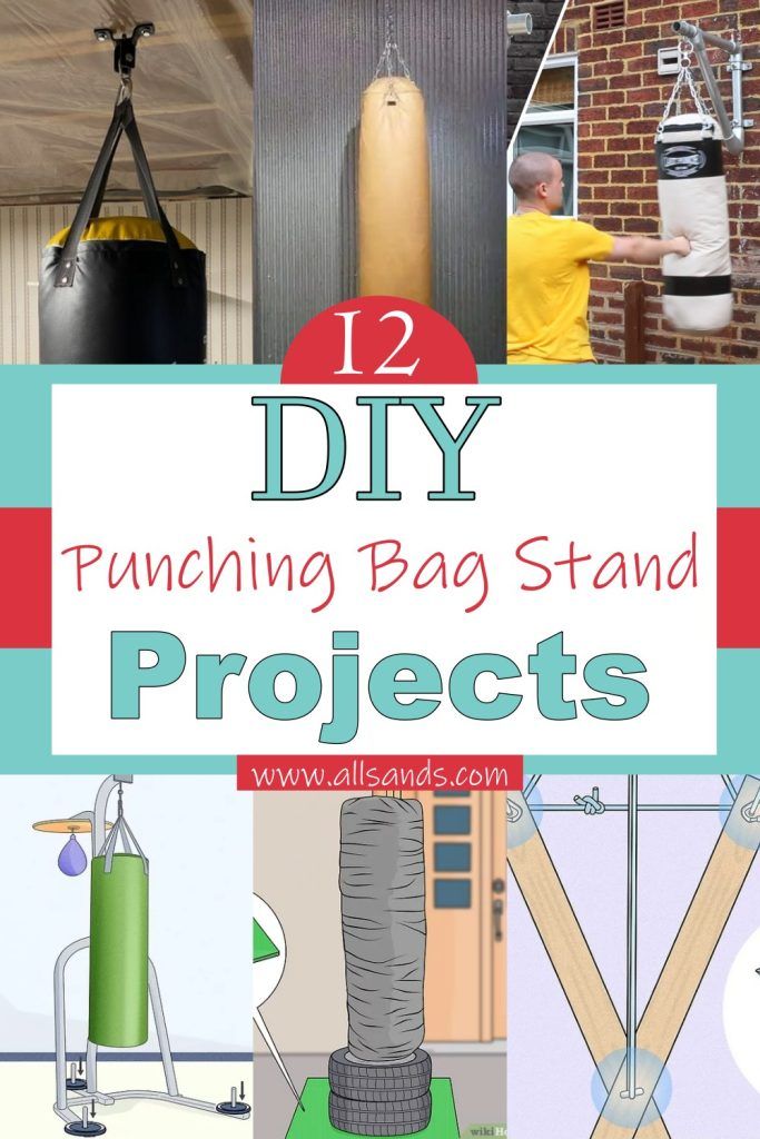 12 DIY Punching Bag Stand Projects For Your Home - All Sands