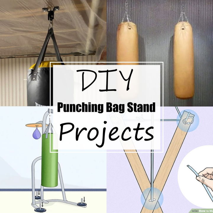 12 DIY Punching Bag Stand Projects For Your Home
