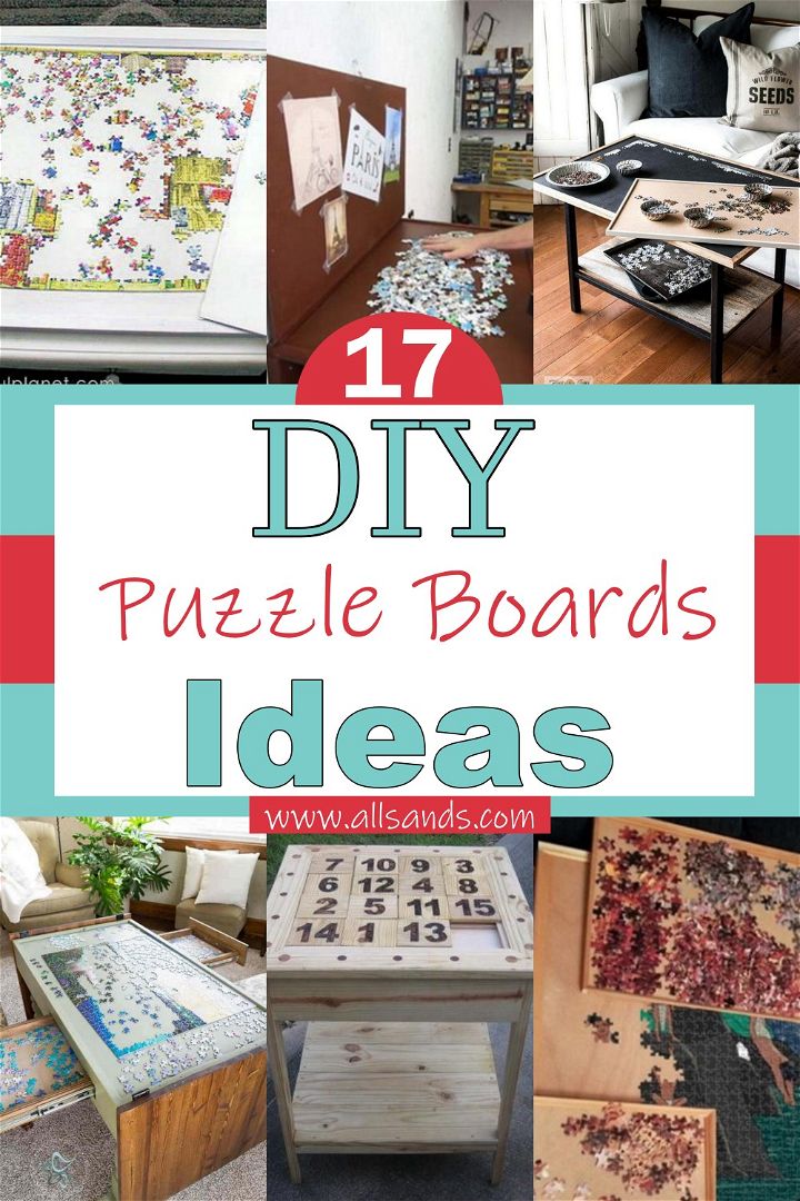 DIY Puzzle Boards Ideas 1