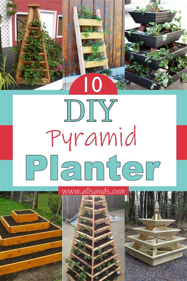DIY Pyramid Planter 1