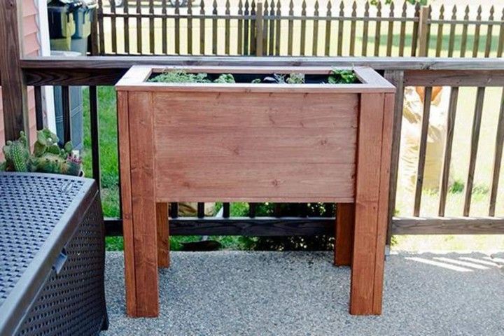 DIY Raised Garden Planter Box
