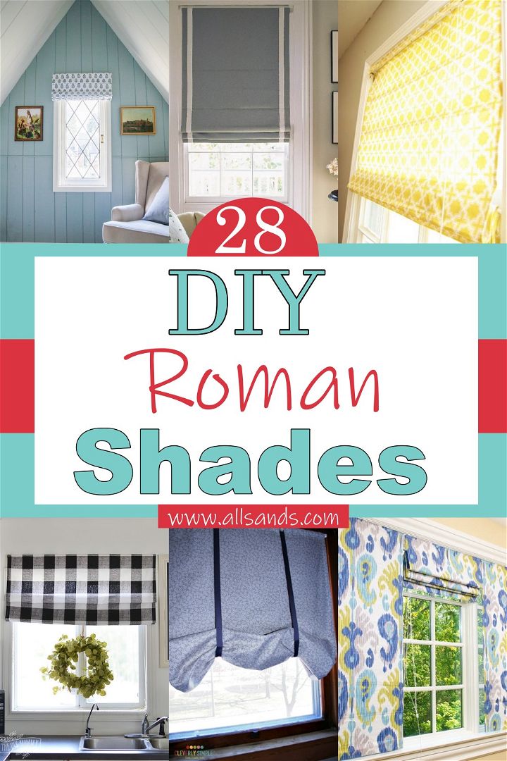 DIY Roman Shades 1