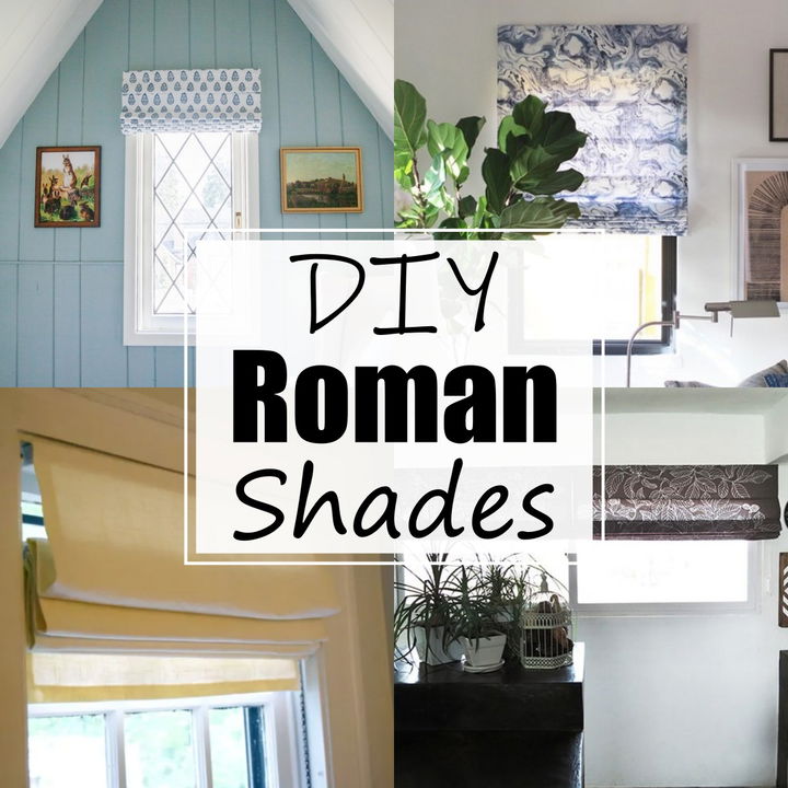 28 DIY Roman Shades For Home Decoration