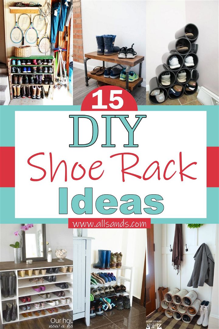 DIY Shoe Rack Ideas 1