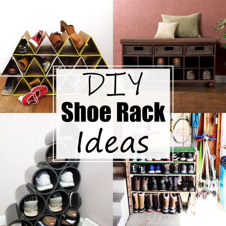 15 DIY Shoe Rack Ideas For Small Spaces