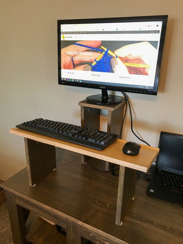 DIY Simple Standing Desk