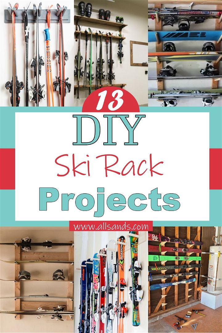DIY Ski Rack Projects 1