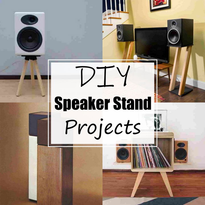 DIY Speaker Stand Projects 1