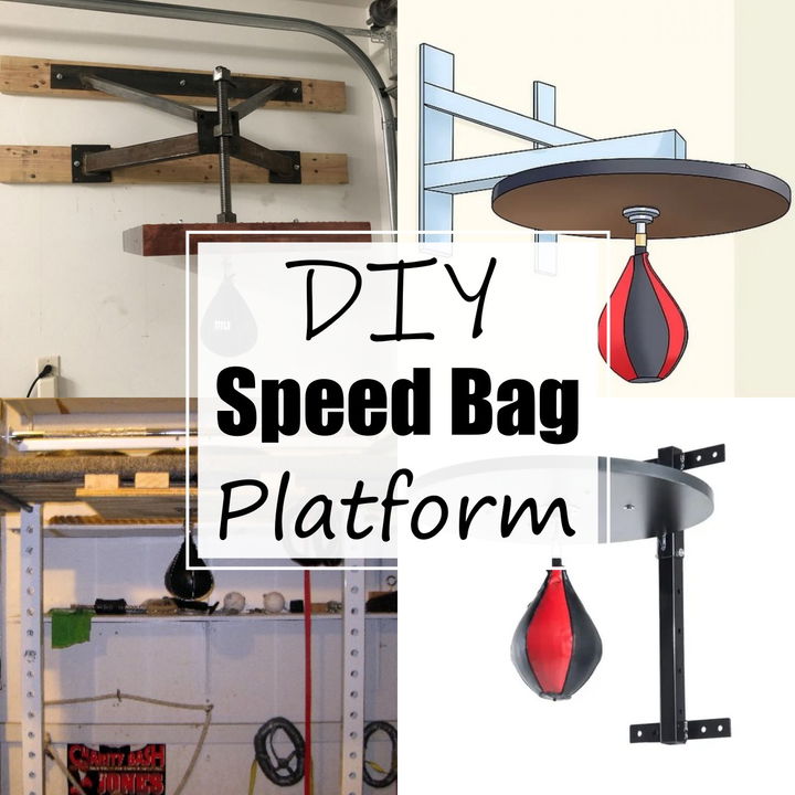 12 DIY Speed Bag Platform Ideas For Gym