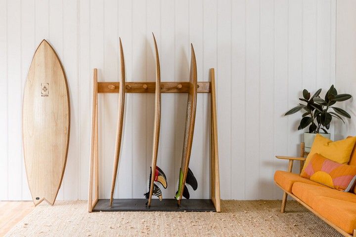 DIY Surfboard Rack