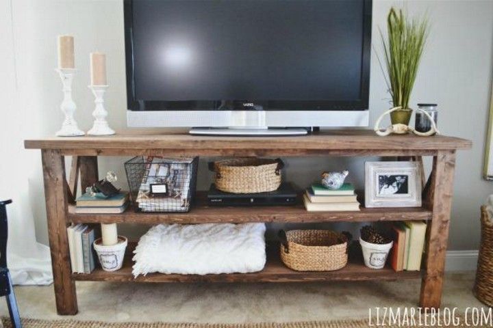 DIY TV Console