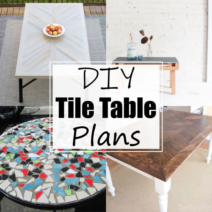 12 DIY Tile Table Plans For Your Home Decor