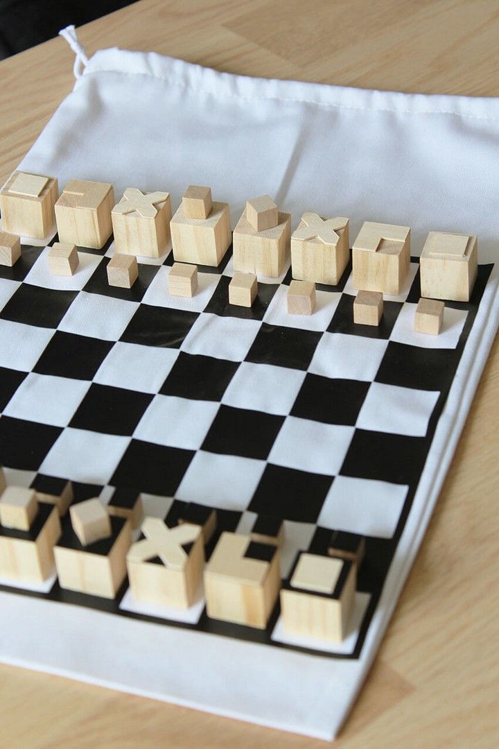 DIY Travel Chess Set