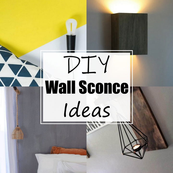23 DIY Wall Sconce Ideas For Adding Elegancy Indoor