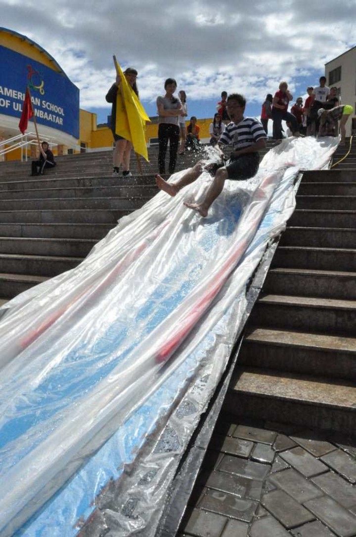 DIY Water Slide