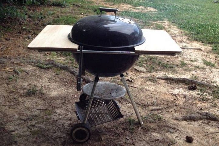 DIY Weber Grill Table