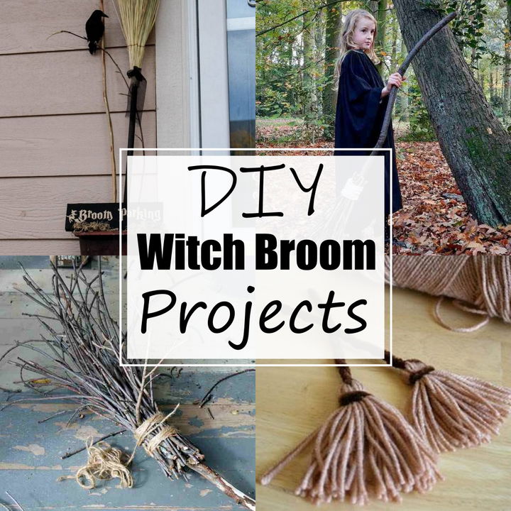 25 DIY Witch Broom Projects For Halloween Season