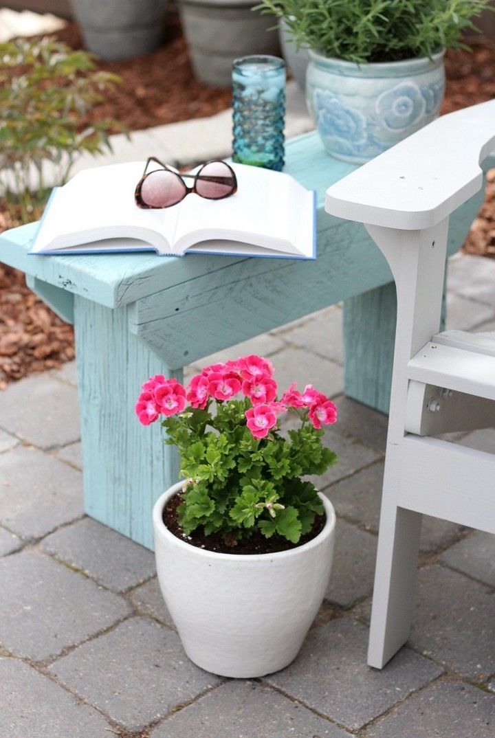 Distressed Wood Table