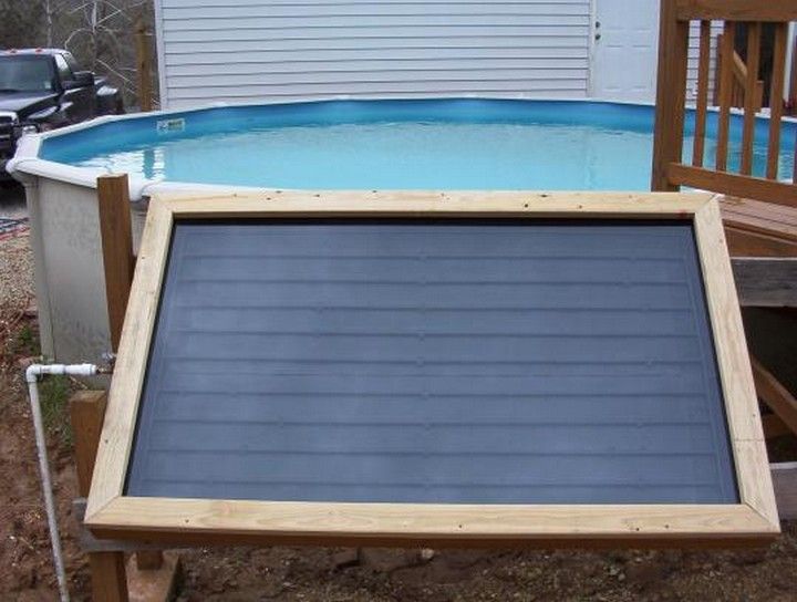 Do-It-Yourself Solar Swimming Pool Heater