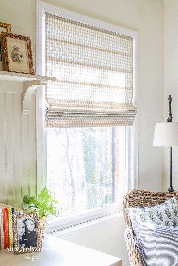 Easy DIY Roman Shade