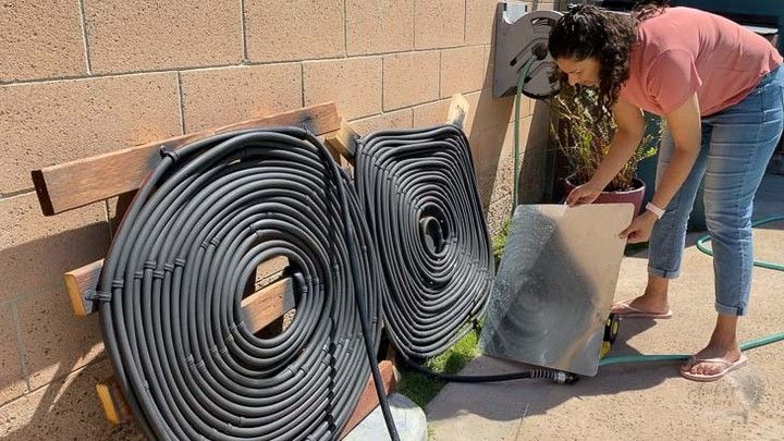 Easy DIY Solar Pool Heater