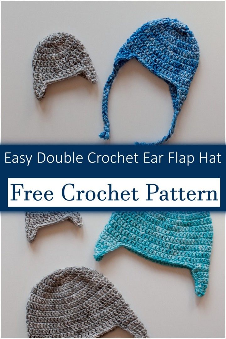 15 Free Crochet Ear Flap Hat Patterns For Beginners - All Sands