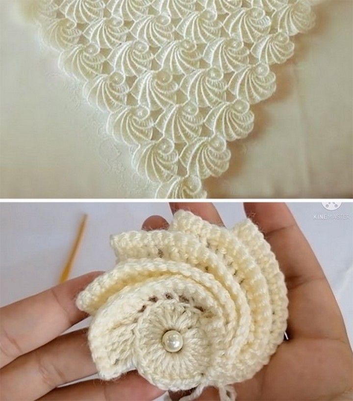 Easy To Crochet Spiral Motif
