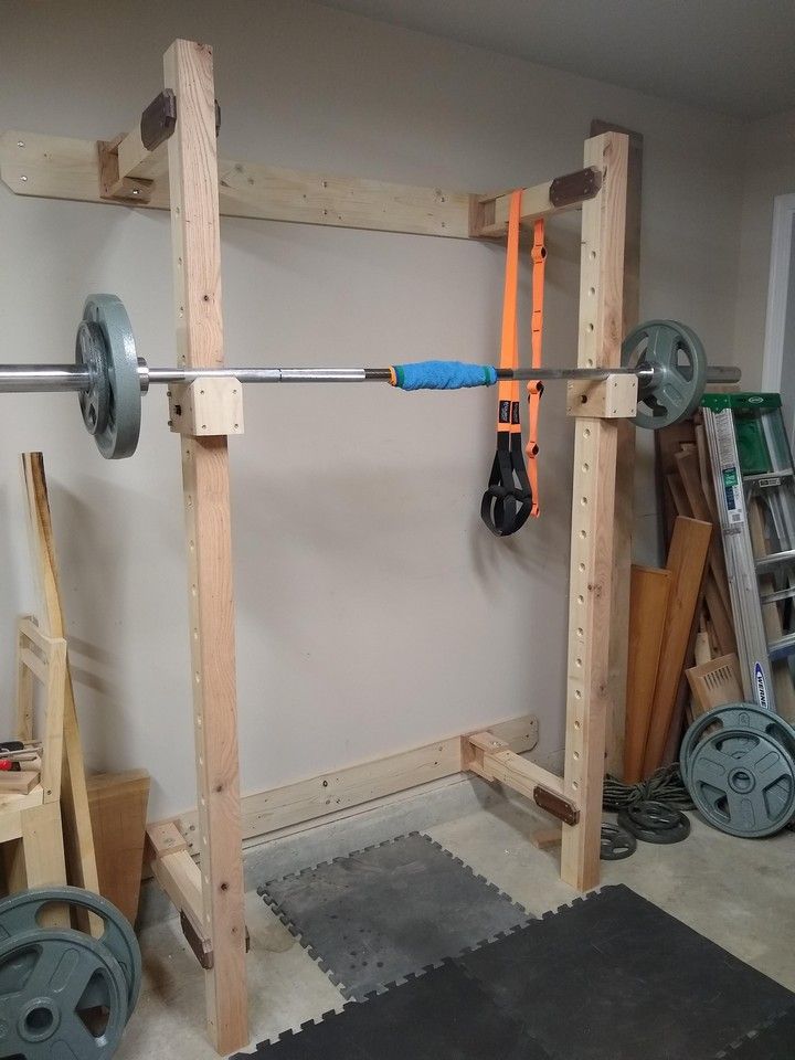 Folding Squat Rack