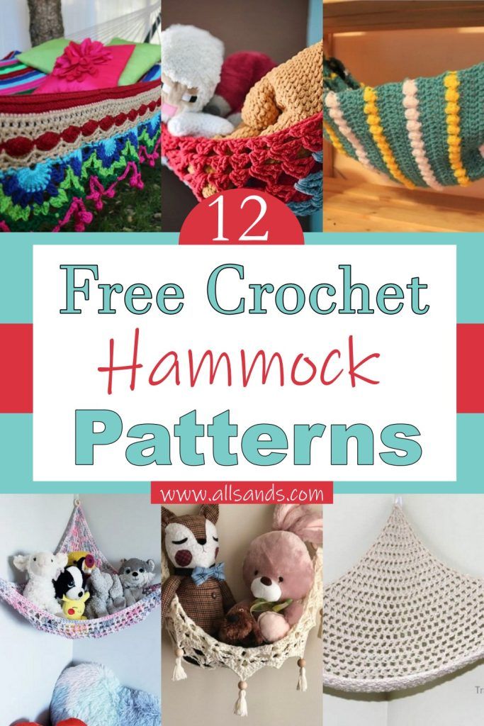 12 Free Crochet Hammock Patterns For Kitties - All Sands